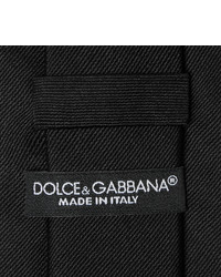 Мужской черный галстук от Dolce & Gabbana