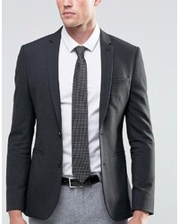 Мужской черный галстук от French Connection