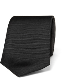 Мужской черный галстук от Turnbull & Asser