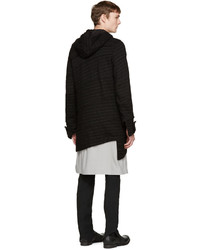 Мужской черный дафлкот от Comme des Garcons