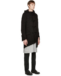 Мужской черный дафлкот от Comme des Garcons