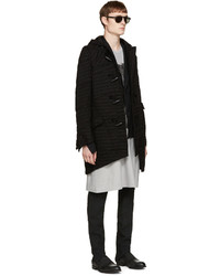 Мужской черный дафлкот от Comme des Garcons