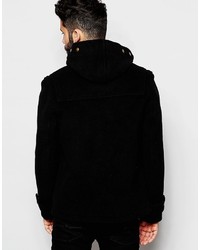 Мужской черный дафлкот от Gloverall