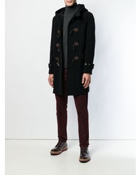 Мужской черный дафлкот от Tagliatore