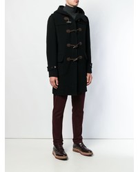 Мужской черный дафлкот от Tagliatore