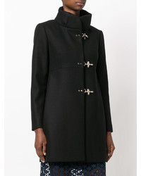 Женский черный дафлкот от Fay