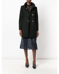 Женский черный дафлкот от Fay