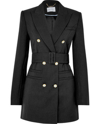 Женский черный двубортный пиджак от Alice McCall