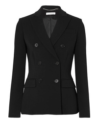 Женский черный двубортный пиджак от Altuzarra