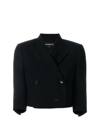 Женский черный двубортный пиджак от Ann Demeulemeester