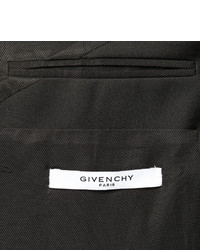 Мужской черный двубортный пиджак от Givenchy