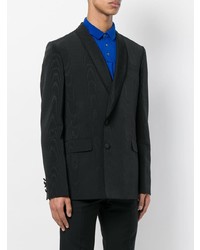 Мужской черный двубортный пиджак от Givenchy