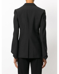 Женский черный двубортный пиджак от Fendi