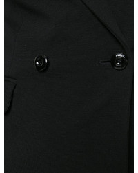 Женский черный двубортный пиджак от Emilio Pucci