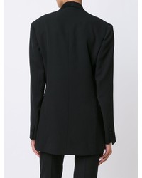 Женский черный двубортный пиджак от Maison Margiela