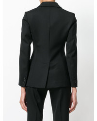 Женский черный двубортный пиджак от P.A.R.O.S.H.