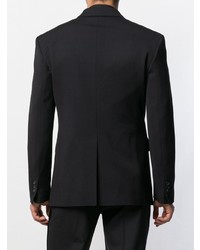 Мужской черный двубортный пиджак от DSQUARED2