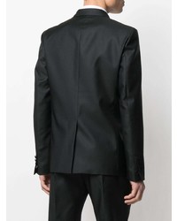 Мужской черный двубортный пиджак от DSQUARED2