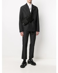 Мужской черный двубортный пиджак от A-Cold-Wall*