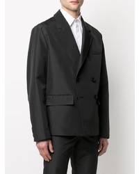 Мужской черный двубортный пиджак от A-Cold-Wall*