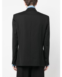 Мужской черный двубортный пиджак от Botter