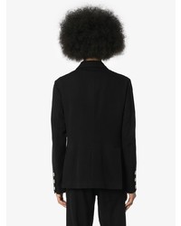 Мужской черный двубортный пиджак от Ann Demeulemeester