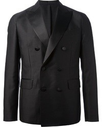 Мужской черный двубортный пиджак от DSquared