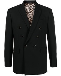 Мужской черный двубортный пиджак от ERALDO