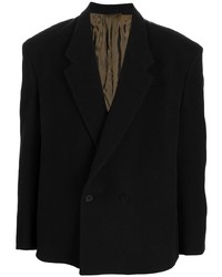 Мужской черный двубортный пиджак от FEAROFGODZEGNA