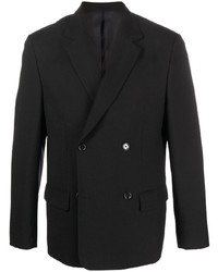 Мужской черный двубортный пиджак от Filippa K