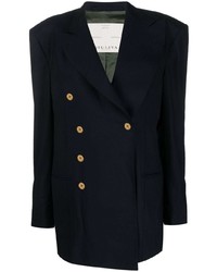 Мужской черный двубортный пиджак от Giuliva Heritage