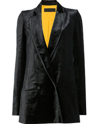 Женский черный двубортный пиджак от Haider Ackermann