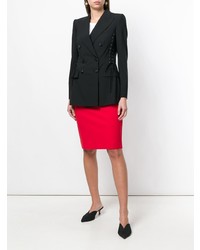 Женский черный двубортный пиджак от Dolce & Gabbana