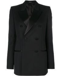 Женский черный двубортный пиджак от Maison Margiela