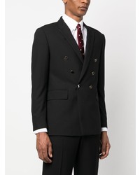 Мужской черный двубортный пиджак от ERALDO