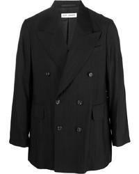 Мужской черный двубортный пиджак от Our Legacy