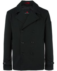 Мужской черный двубортный пиджак от Peuterey