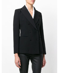 Женский черный двубортный пиджак от Plein Sud Jeans