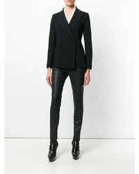 Женский черный двубортный пиджак от Plein Sud Jeans