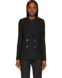 Женский черный двубортный пиджак от Proenza Schouler