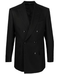 Мужской черный двубортный пиджак от Tom Ford