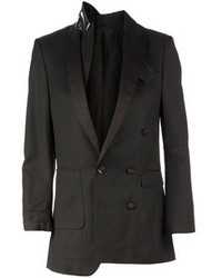 Женский черный двубортный пиджак от Undercover
