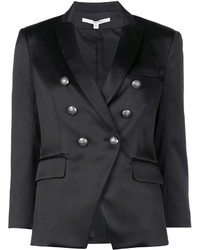 Женский черный двубортный пиджак от Veronica Beard