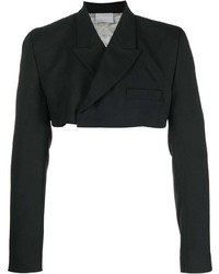Мужской черный двубортный пиджак от VTMNTS