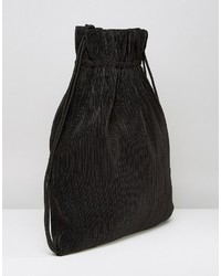 Женский черный джинсовый рюкзак от Weekday