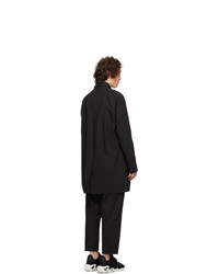 Мужской черный дождевик от Descente Allterrain