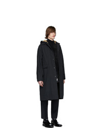 Мужской черный дождевик от Kassl Editions