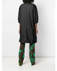 Женский черный дождевик от Prada