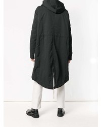 Мужской черный дождевик от Rick Owens DRKSHDW