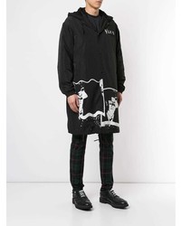 Мужской черный дождевик от Undercover